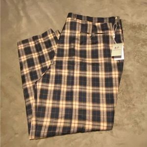 KENT & PARK Blue/Rust Men’s Trouser (NWT)
